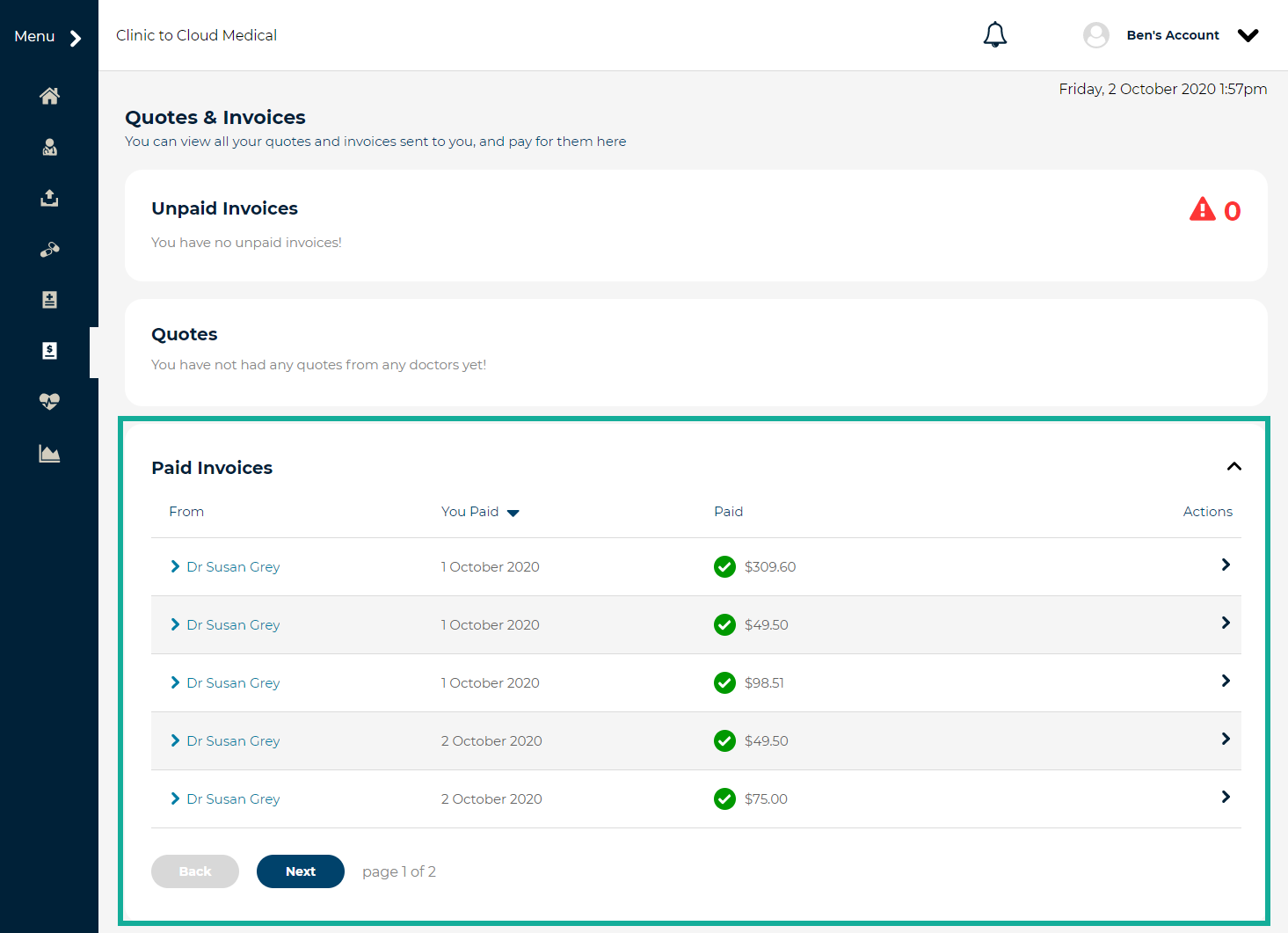 4. paid invoices post