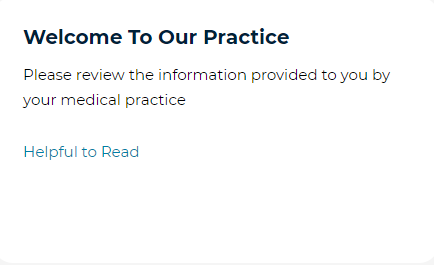 Welcome to our Practice